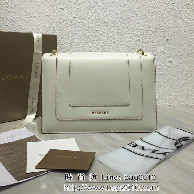 BVLGARI寶格麗 全球限量款 雙層款 新琺瑯Serpenti蛇頭包 鏈條單肩斜挎包 35106 FYD1295